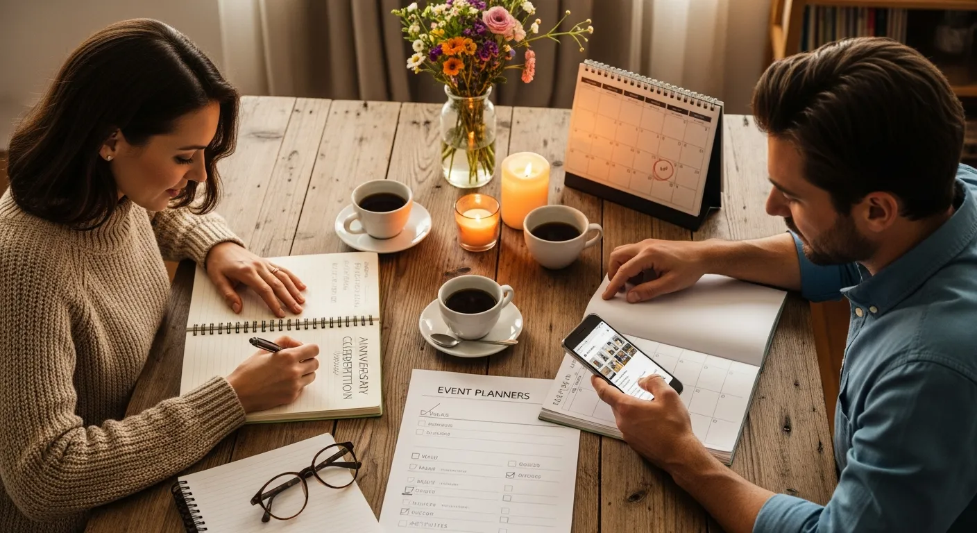 Подготовка к выбору ресторана для юбилея