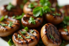 Барбекю из шампиньонов