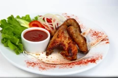 Барбекю из крылышек куриных