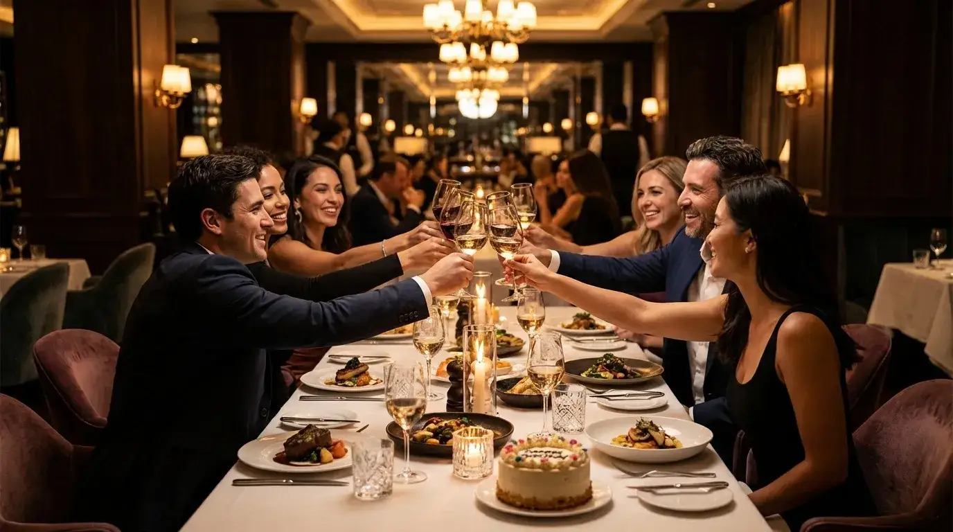 День рождения в ресторане: банкет, вечеринка или закрытый зал — что выбрать?