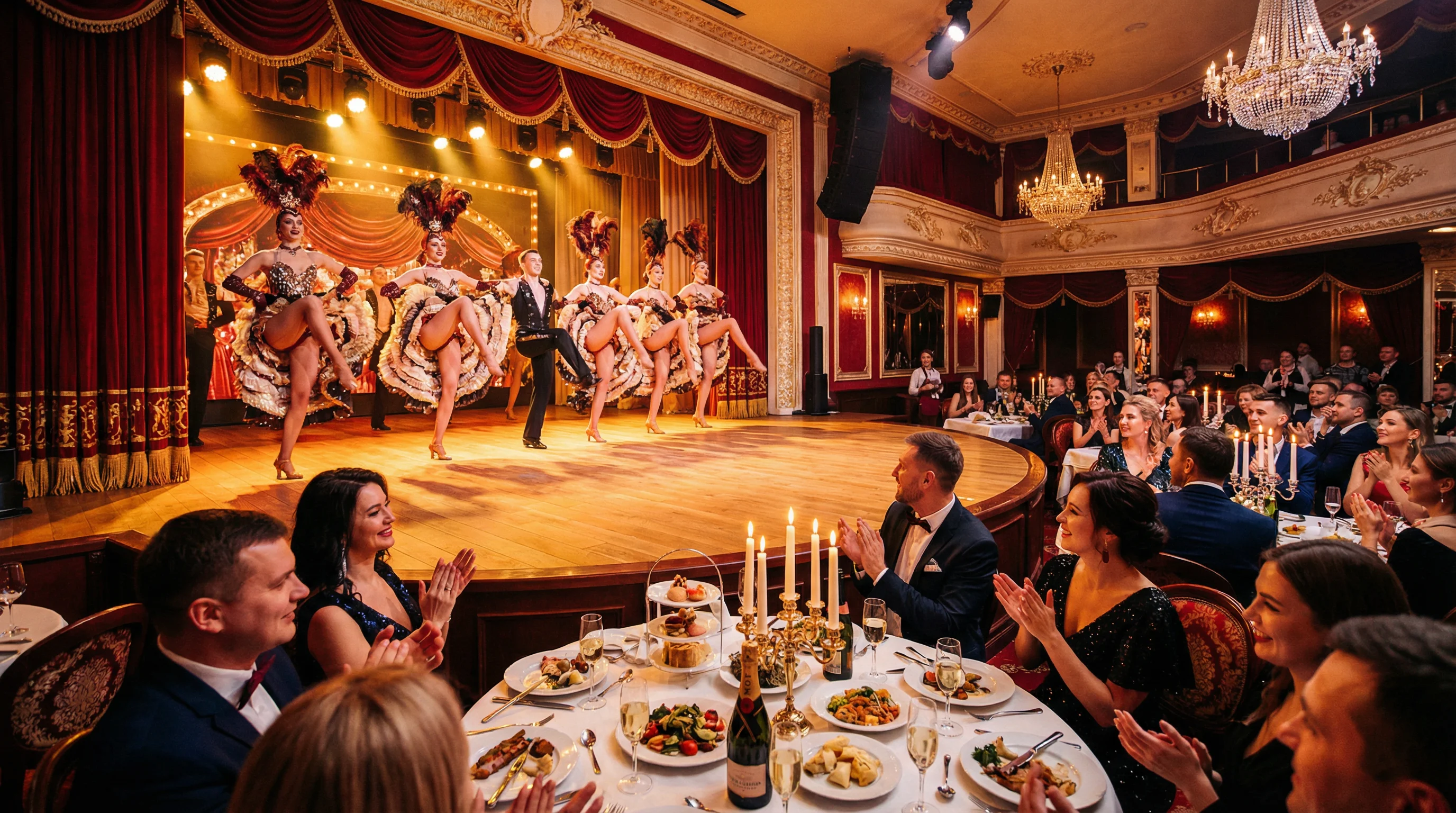 Тематический вечер в ресторане Минска: как «Млын Руж» превращает праздники в шоу