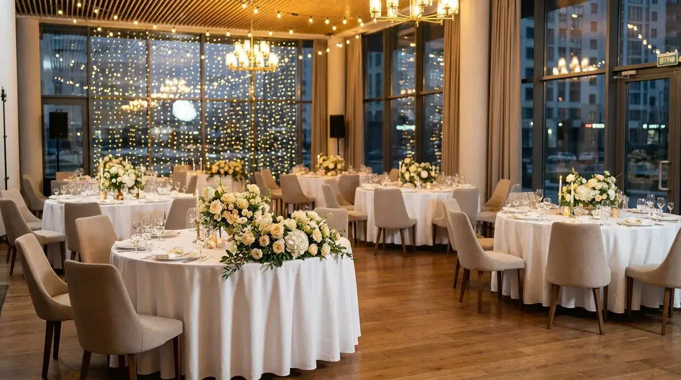 Как выбрать банкетный зал для свадьбы в Минске: что учесть, чтобы не пожалеть