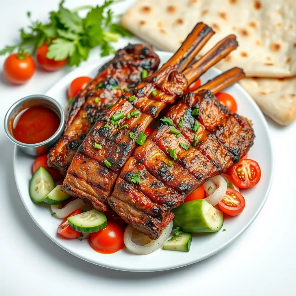 Барбекю из свиных ребрышек