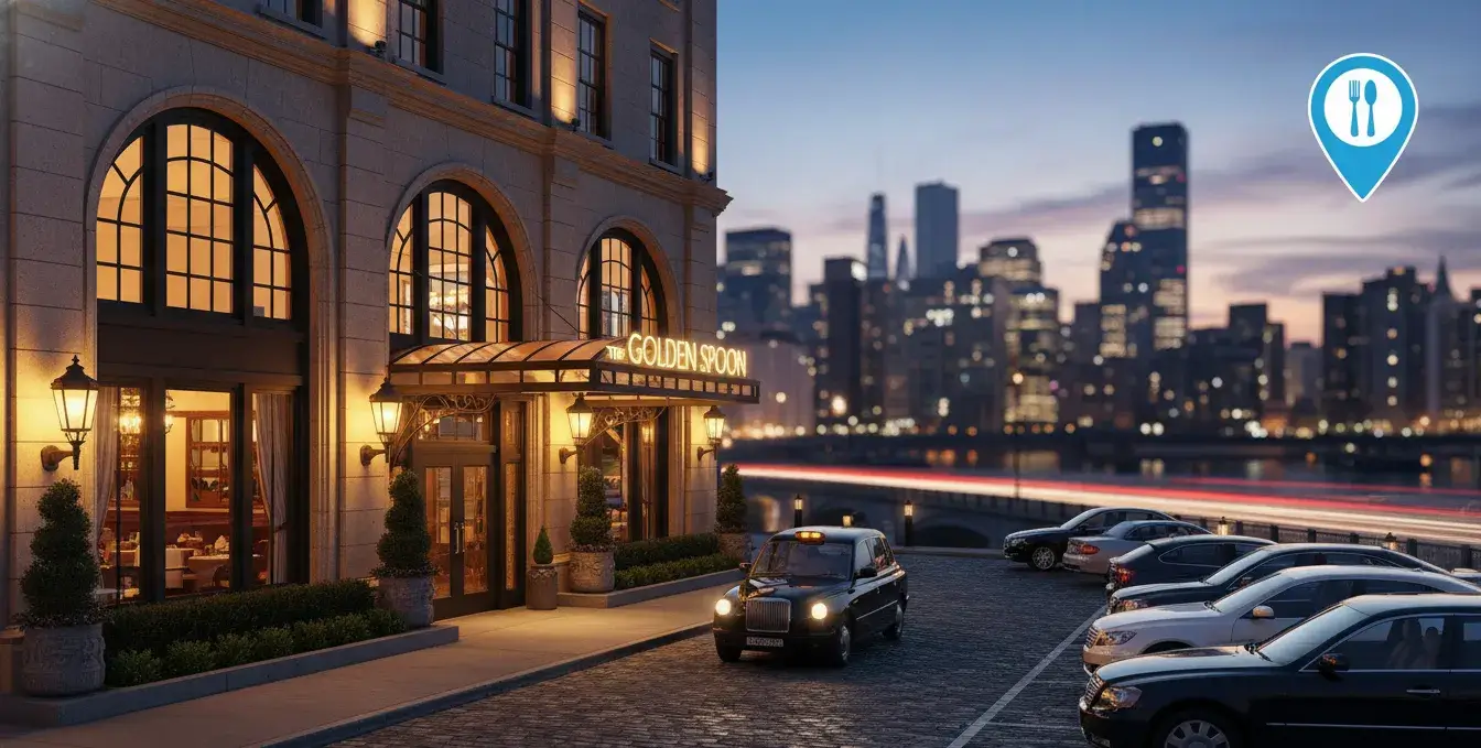 Ресторан с парковкой и удобным подъездом для гостей свадьбы